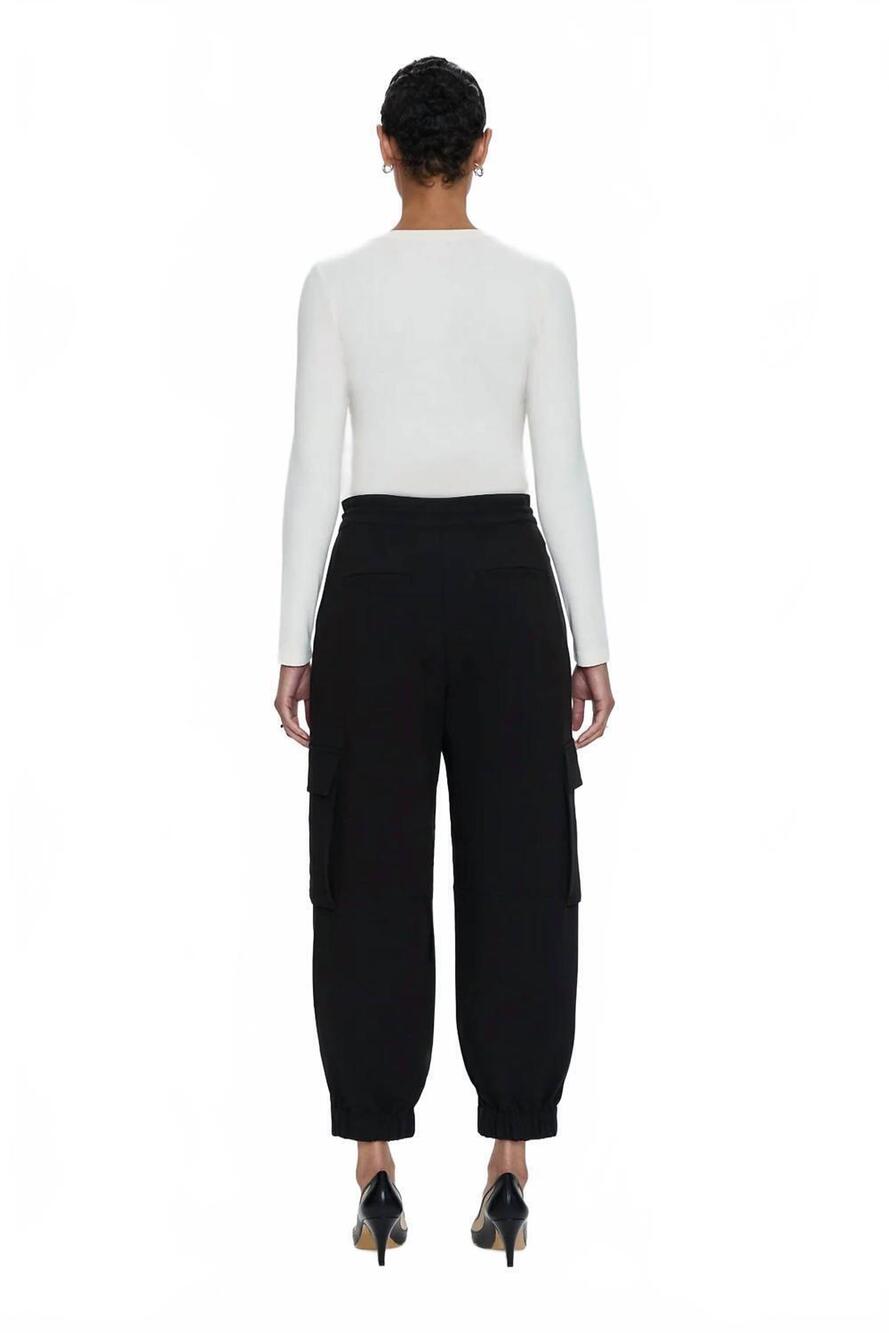 NEW PISTOLA dakota cargo jogger pants in black - Picture 5 of 8